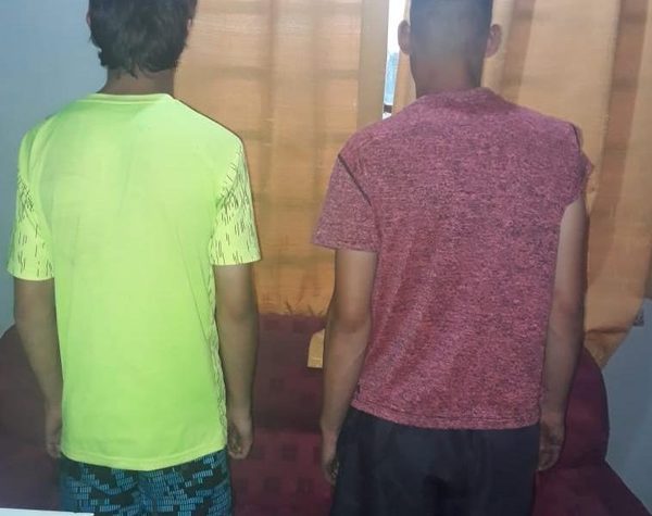 Caen dos menores con marihuana