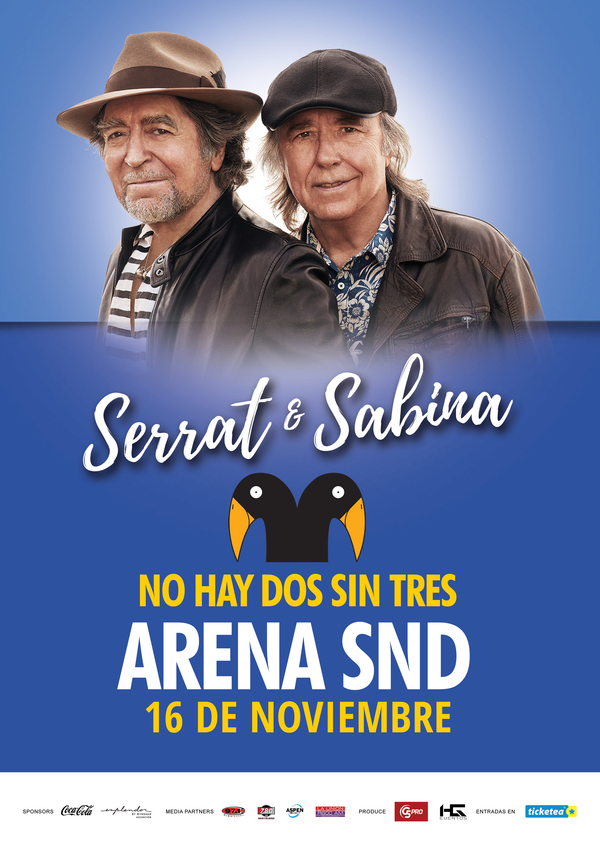 Serrat y Sabina en show íntimo en Asunción - .::RADIO NACIONAL::.