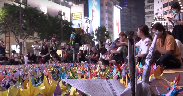 La otra cara de las protestas en Hong Kong