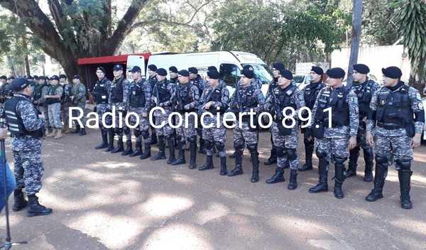 Nuevos agentes policiales llegan al Alto Paraná