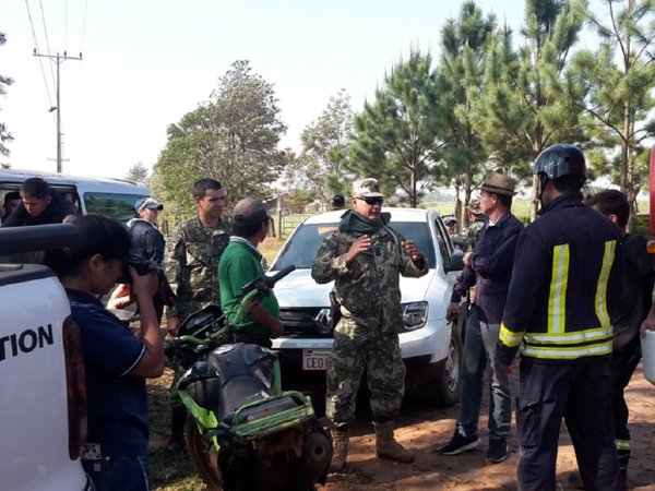 Se propaga incendio de gran magnitud en Paso Yobái