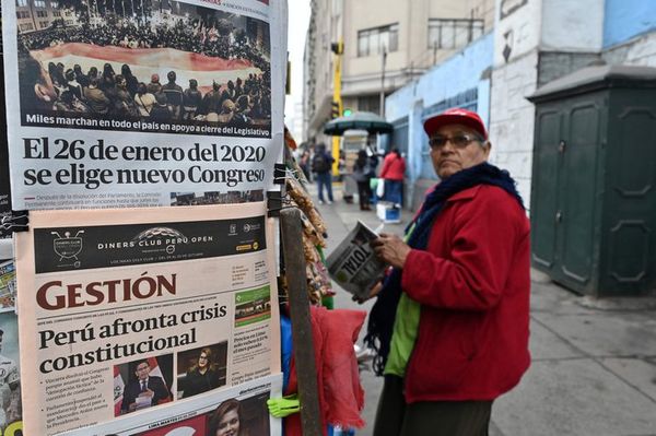 Tranquilidad en Perú un día después de la disolución del Congreso - Mundo - ABC Color