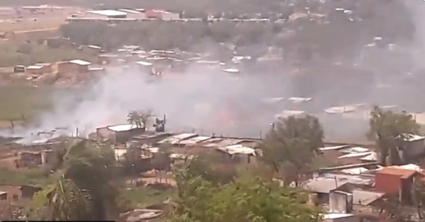 Incendio nuevamente se presenta en la Chacarita