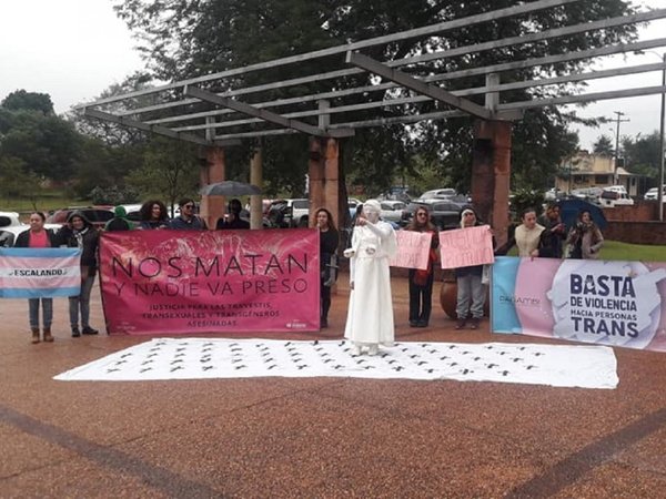 Por primera vez en Paraguay, dictan condena por asesinato de una trans