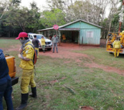Bomberos voluntarios son recibidos a balazos - Paraguay.com