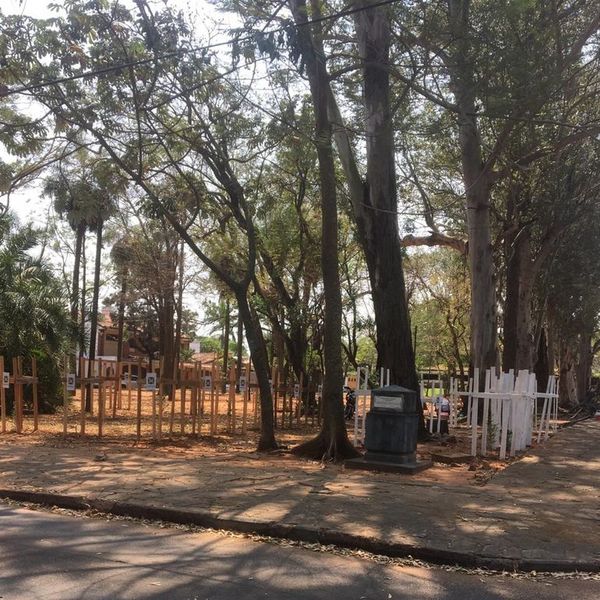 Por falta de planificación, destruyen una plaza - Crónicas Ciudadanas - ABC Color