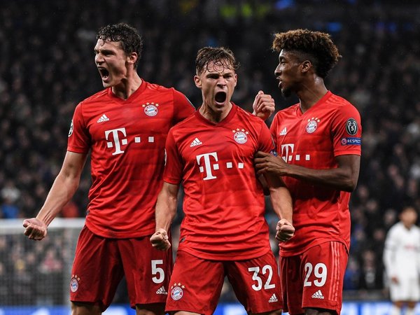 Tremenda paliza a domicilio del Bayern al Tottenham