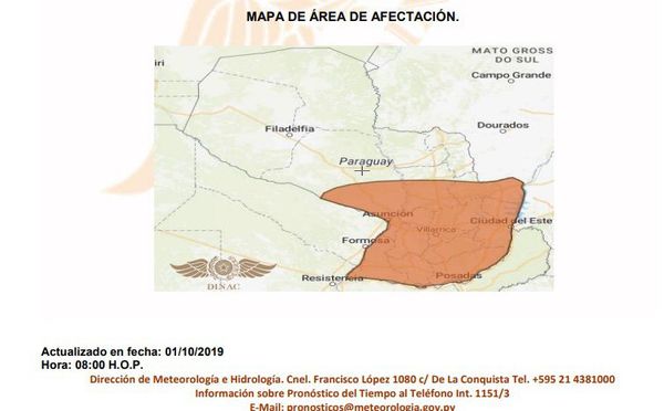 Lluvias traerán alivio ante sequía e incendios - Nacionales - ABC Color