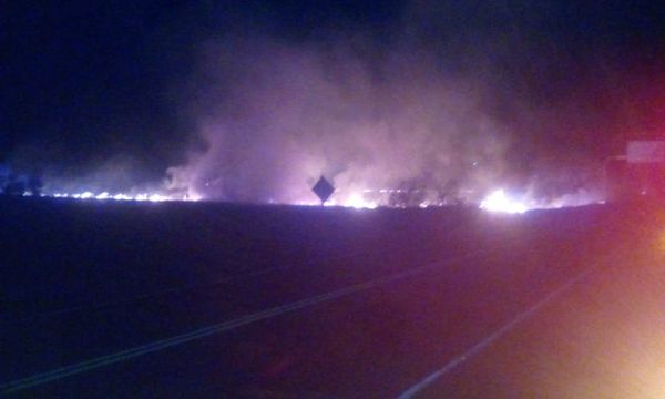 Sin agua para sofocar incendio en San Bernardino - Nacionales - ABC Color