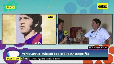 “Nino” Arrua, máximo ídolo de Cerro Porteño - Ensiestados - ABC Color