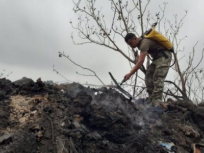 MOPC busca geolocalizar origen de incendio en Parque Guasu