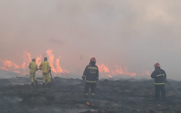 Ministro de la SEN cree que incendio en Parque Guasu fue por acción humana