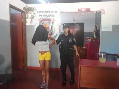 Atrapan a mujer que cometió tempranero asalto en CDE