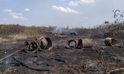 Más de 30 hectáreas fueron quemadas en el Parque Guasu tras incendios