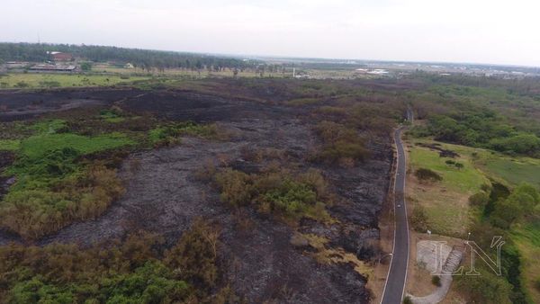 Escena desoladora: 30 hectáreas siniestradas en Parque Guasu