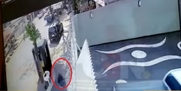 Cámaras captan ataque de sicario en Villa Aurelia