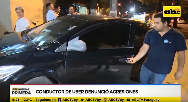 Conducto de Uber denuncia que fue apedreado