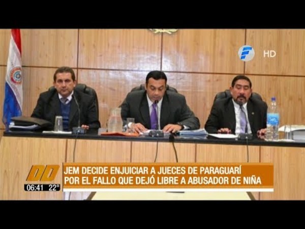 JEM decide enjuiciar a jueces de Paraguarí