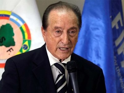 Eugenio Figueredo, expresidente de la CONMEBOL, inhabilitado de por vida