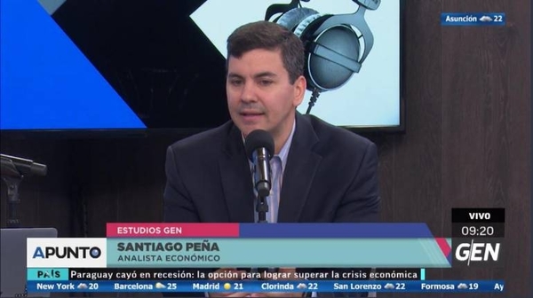 HOY / Economía en recesión: "Una segunda mala cosecha va a ser devastador", advierte Peña