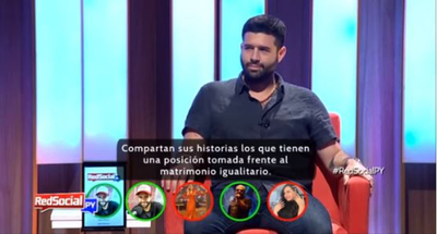 Bicho Riveros: "Estoy a favor del amor y de la vida"