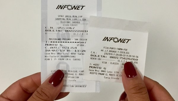 Hasta 54% se reducen los tickets de venta en los POS de la Red Infonet