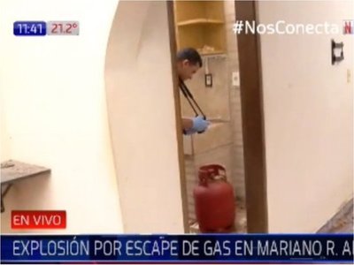 Fuga de gas ocasionó explosión y dejó cinco heridos