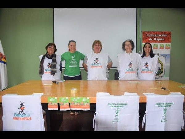 ITAPÚA SE SUMA A LA COLECTA NACIONAL DE ALIMENTOS