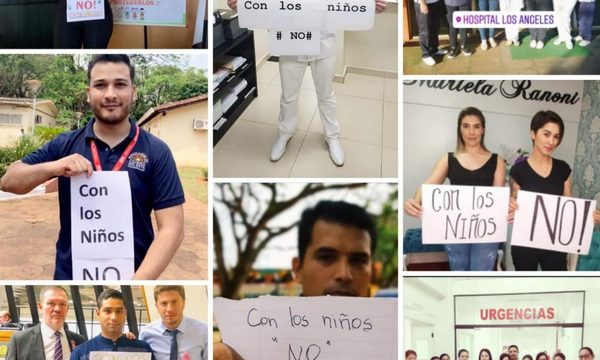 «Con los niño NO» una campaña que se ha vuelto viral