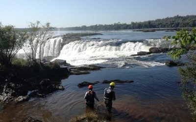 Retiran 90 kilos de monedas de las Cataratas del Yguazú