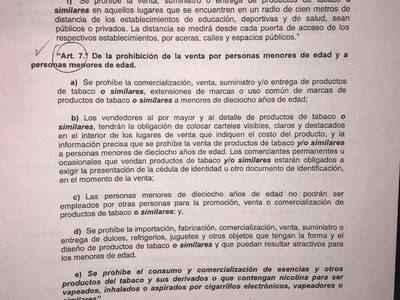 Aprueban proyecto de ley que regula el uso de vapeadores