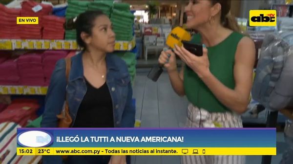 Vuelve la Tutti de Nueva Americana - Ensiestados - ABC Color