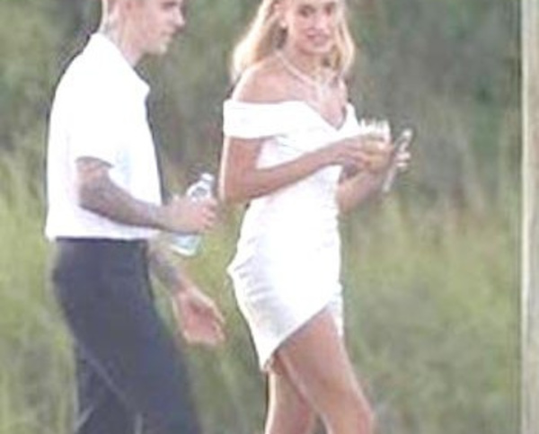 Justin Bieber  y su yiyi, en su segunda boda