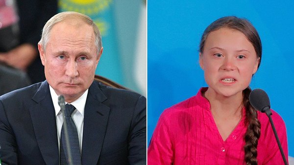 Putin critica a Greta: «Es una adolescente mal informada y utilizada por adultos»