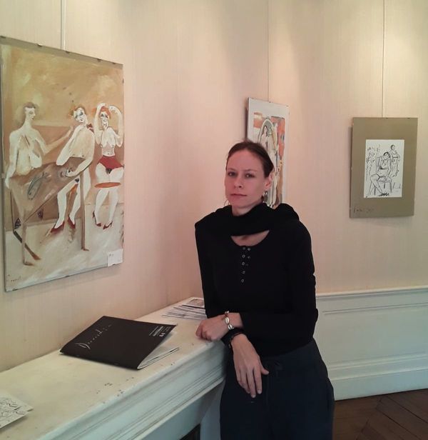 Marcela Dioverti expone en París