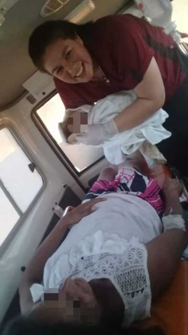 Parto en ambulancia con resultado exitoso en Itakyry