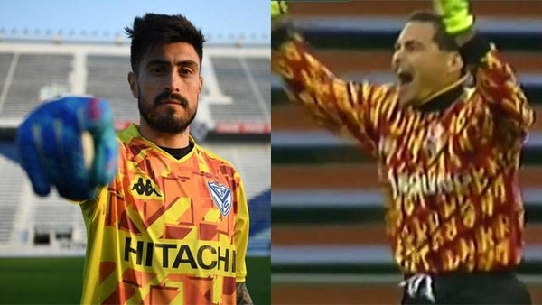 HOY / Vélez relanza una camiseta en homenaje a Chilavert