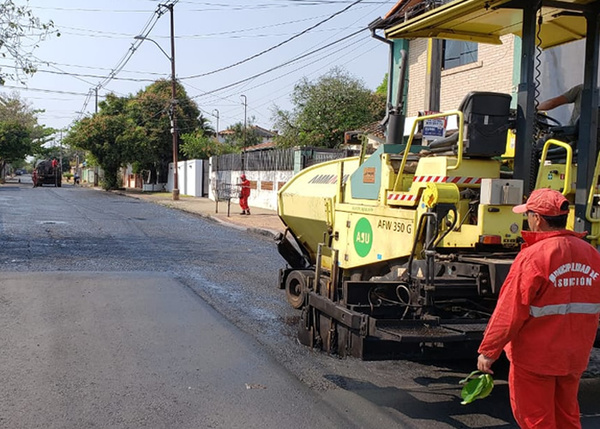 Intensifican obras viales para mejorar circulación vehicular en Asunción