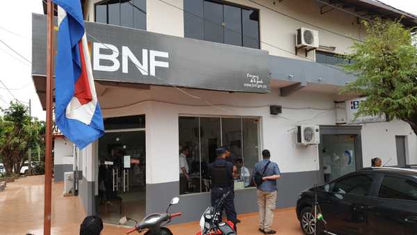Yby Yaú: Allanan sucursal del BNF tras detención de gerente