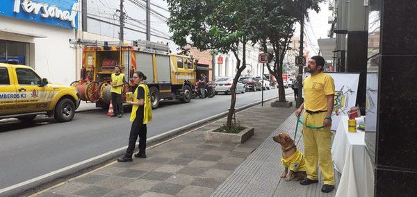 Bomberos esperan donaciones para seguir combatiendo incendios - Nacionales - ABC Color