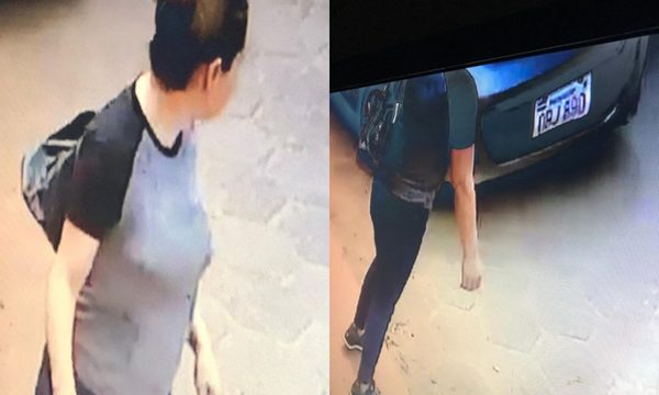 Mujer roba cartera de vehículo y es rescatada por cómplice