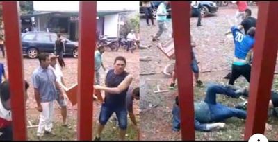 Leales a intendente de Otaño atacan a estudiantes - Nacionales - ABC Color