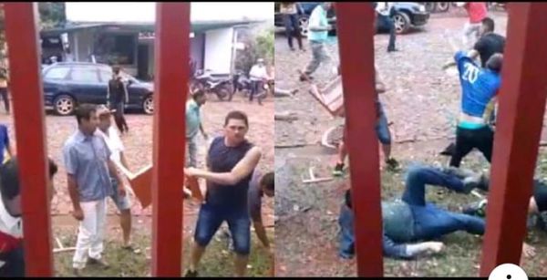 Leales a intendente de Otaño atacan a estudiantes - Nacionales - ABC Color