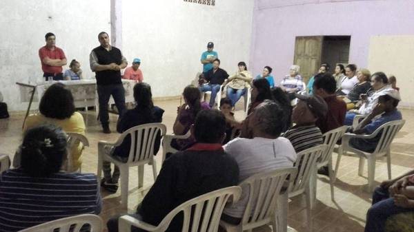 PRODUCCIÓN EN HUERTAS EN EL SECTOR DE CHAIPÉ DE ENCARNACIÓN A TRAVÉS DE LA GOBERNACIÓN