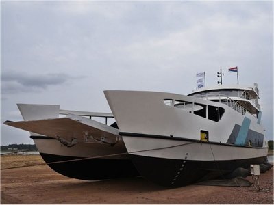 Primer ferry de pasajeros y autos está listo para iniciar operaciones