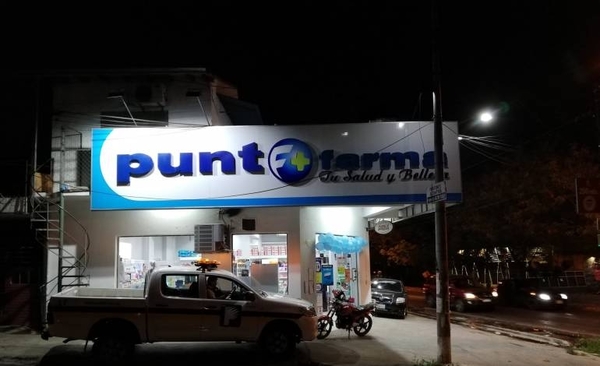 HOY / Asaltan farmacia y roban un millón de guaraníes