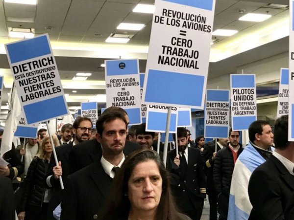 Huelga de Aerolíneas Argentinas afectará a los vuelos en Paraguay