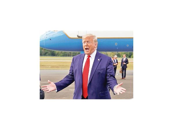 Trump pide a China y Ucrania investigar al candidato Biden