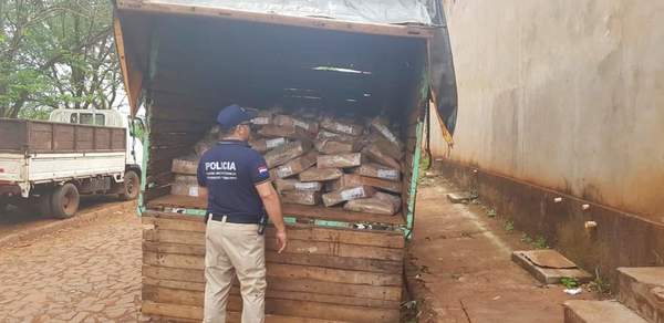 Incautan más de 3.000 kilos de mercaderías de contrabando en Minga Guazú