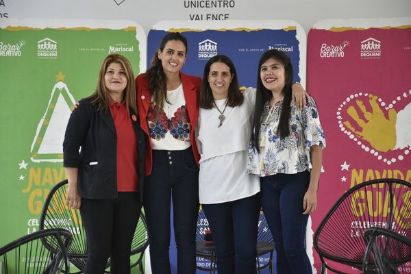 Bazar creativo y Dequeni presentan feria “Navidad Guasu”